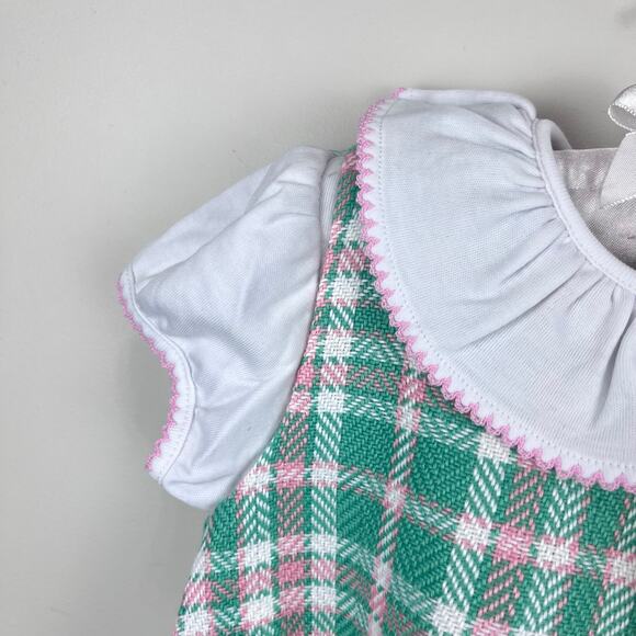 The Beaufort Bonnet Company Brooksy Bubble Set Putney Plaid 6-12 Months NWT - Picture 3 of 9